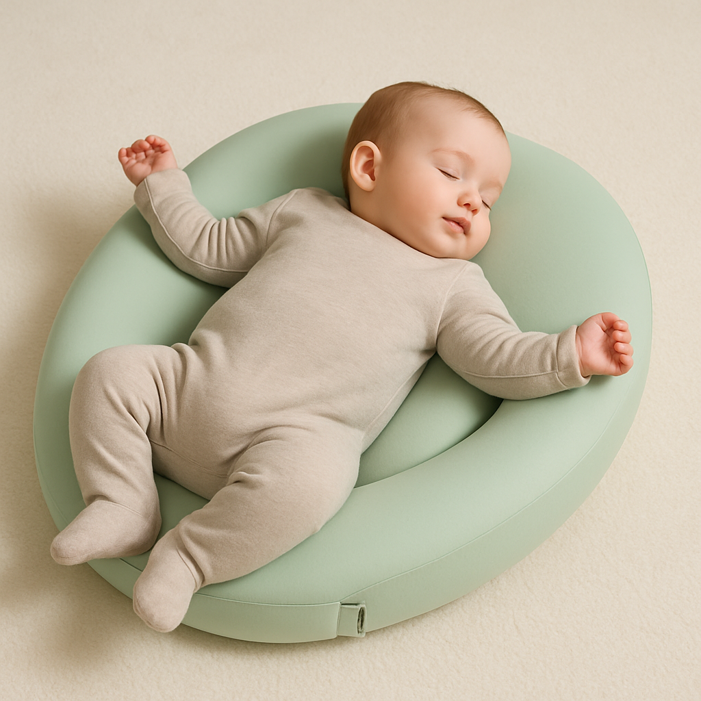 Coussin d’Allaitement et de Sommeil Bébé - Soutien Ergonomique et Respirant - Coussin Deco