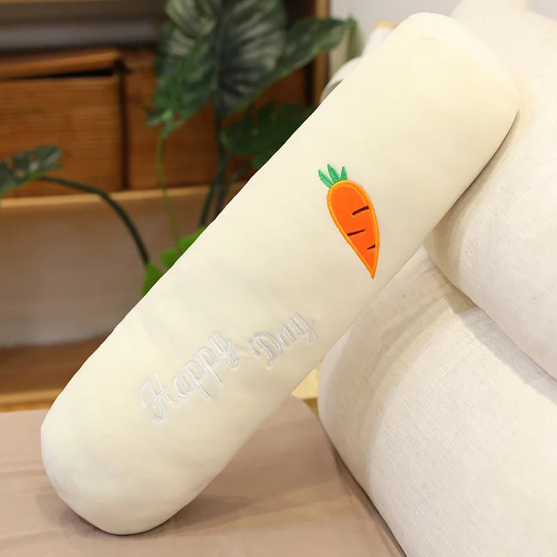Coussin de Grossesse Long - Crème & Carotte - Coussin Deco