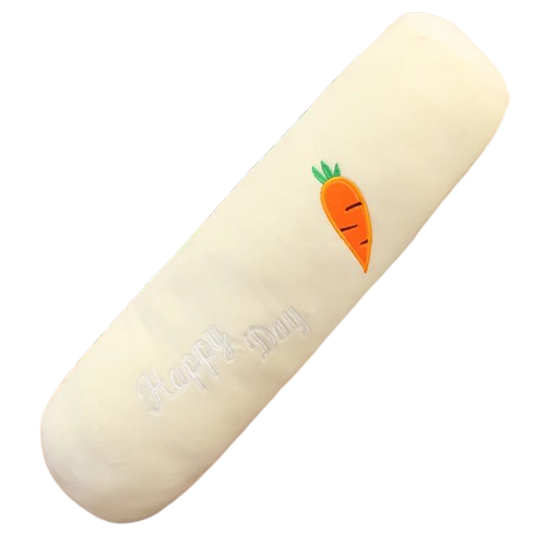 Coussin de Grossesse Long - Crème & Carotte - Coussin Deco