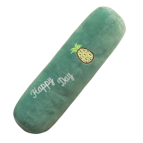 Coussin de Grossesse Long - Vert Foncé & Ananas - Coussin Deco