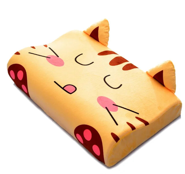 Oreiller Enfant Mémoire de Forme - Hamster - Coussin Deco