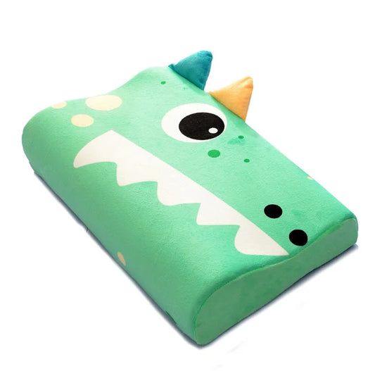 Oreiller Enfant Mémoire de Forme - Crocodile - Coussin Deco