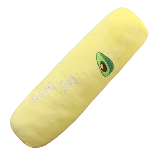Coussin de Grossesse Long - Jaune & Avocat - Coussin Deco
