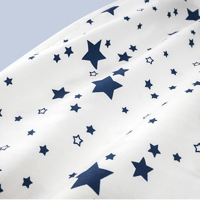 Coussin d'Allaitement - Motif Etoilé Bleu - Coussin Deco