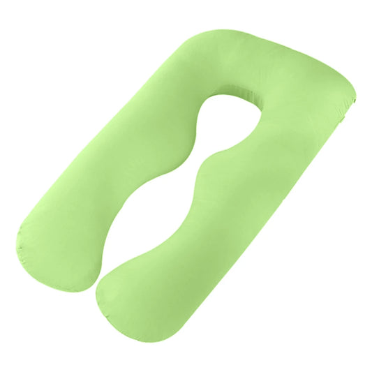 Housse de Coussin Grossesse en U - Vert Pomme - Coussin Deco
