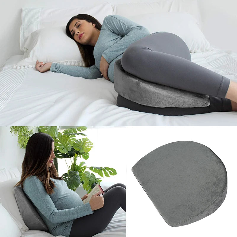Coussin Wedge Grossesse - Velours - Coussin Deco
