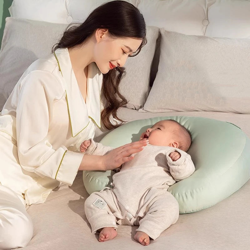 Coussin d’Allaitement et de Sommeil Bébé - Soutien Ergonomique et Respirant - Coussin Deco