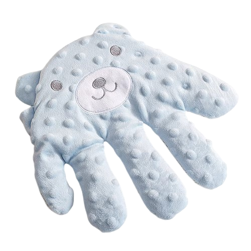 Coussin Apaisant Bébé - Ours Bleu - Coussin Deco