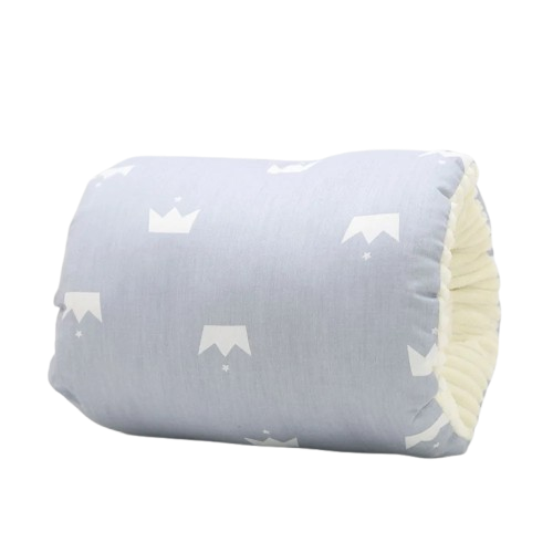 Coussin d'Allaitement Confort - Couronnes Blanches - Coussin Deco