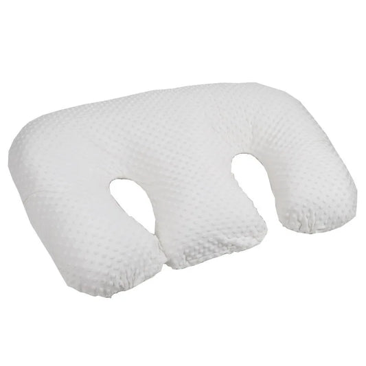 Coussin d'Allaitement Jumeaux - Blanc Doux - Coussin Deco