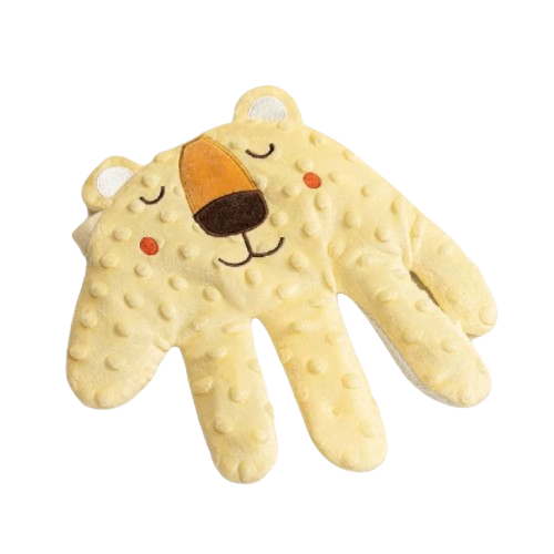 Coussin Apaisant Bébé - Lion Jaune - Coussin Deco