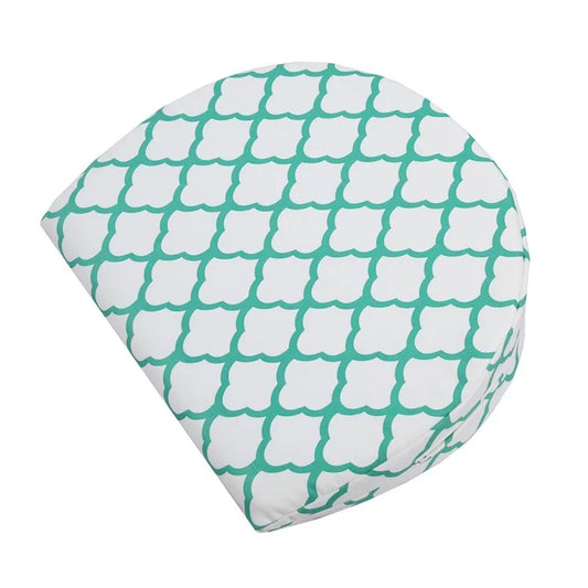 Coussin Wedge Grossesse - Treillis Marocain Vert - Coussin Deco