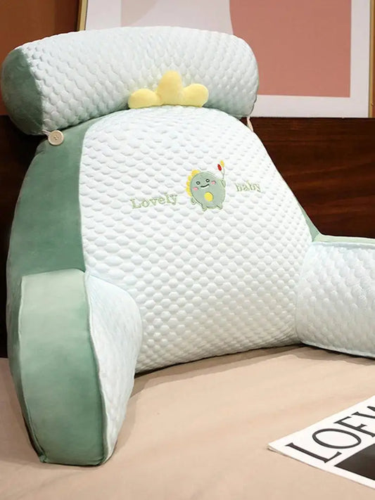 Coussin de Maternité - Vert & Dinosaure - Coussin Deco