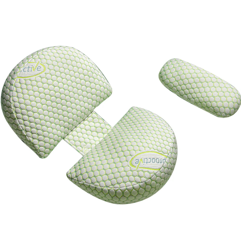 Coussin de Grossesse - Rose Motif Triangle - Coussin Deco