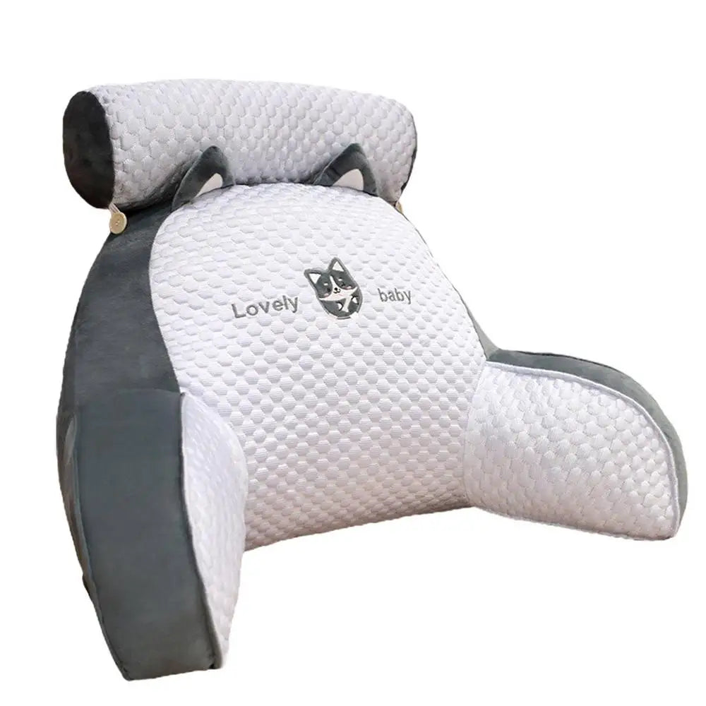 Coussin de Maternité - Gris & Husky - Coussin Deco