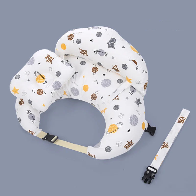 Coussin d'Allaitement - Soutien Maternité Étoiles & Planètes - Coussin Deco