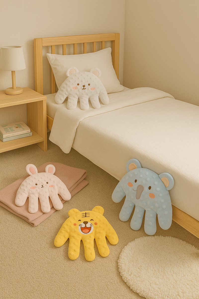 Coussin Apaisant Bébé - Lapin Rose