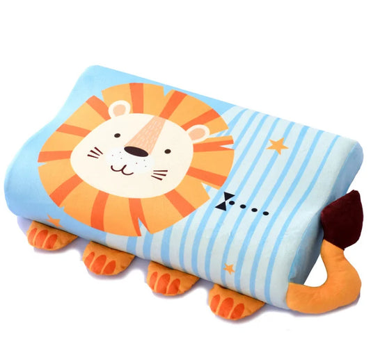 Oreiller Enfant Mémoire de Forme - Lion - Coussin Deco
