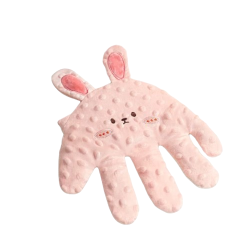Coussin Apaisant Bébé - Lapin Rose