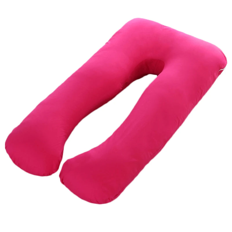 Housse de Coussin Grossesse en U - Fuchsia - Coussin Deco