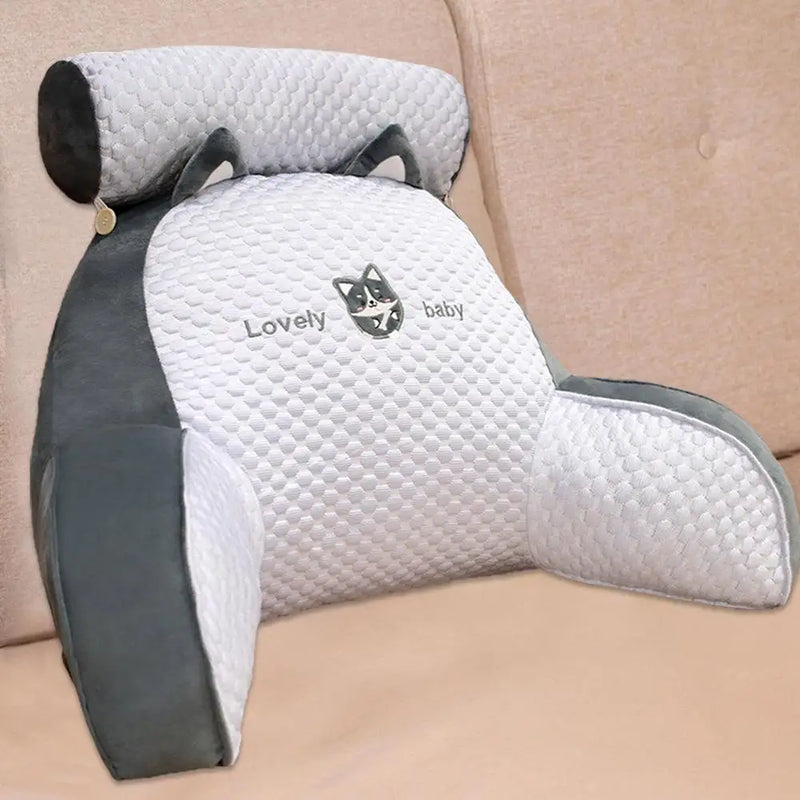 Coussin de Maternité - Gris & Husky - Coussin Deco