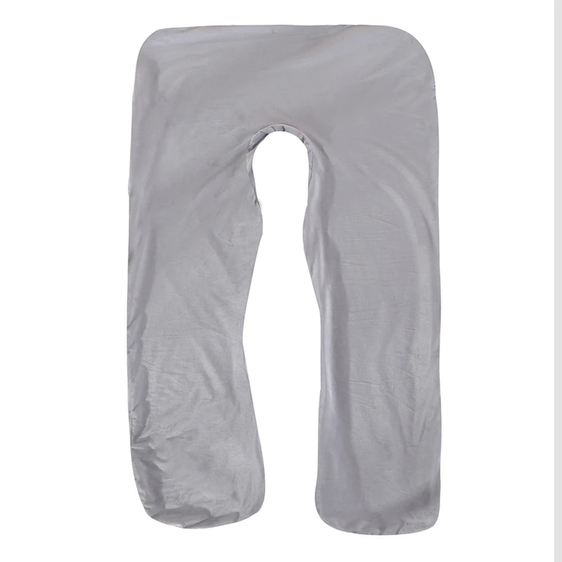 Coussin de Grossesse en U - Gris Clair - Coussin Deco