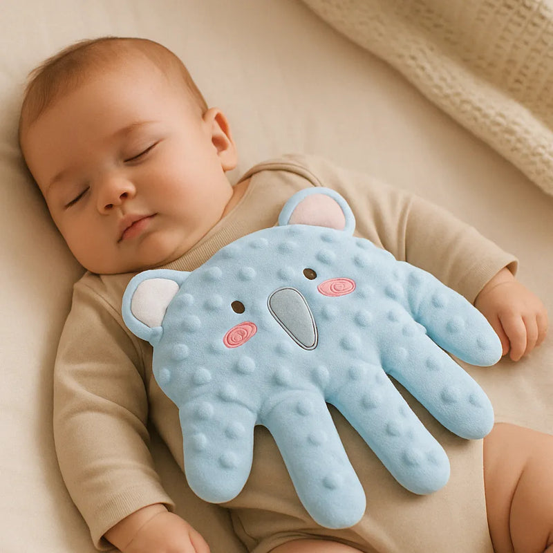 Coussin Apaisant Bébé - Éléphant Bleu