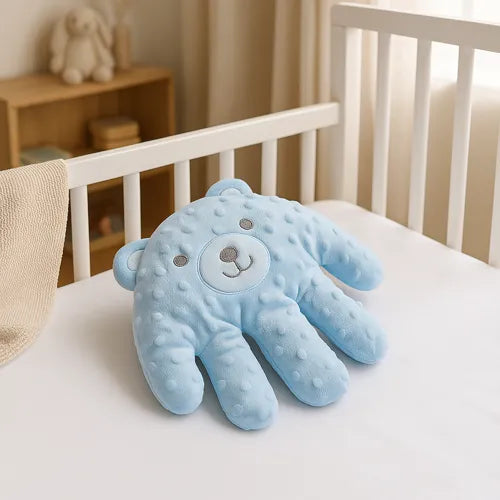 Coussin Apaisant Bébé - Ours Bleu - Coussin Deco